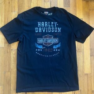Harley-Davidson Hannum’s New Jersey Graphic T-Shirt Size L
